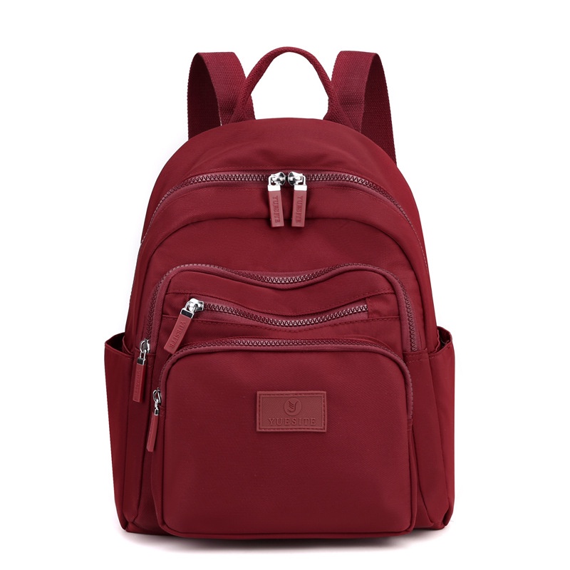 RANSEL WANITA TERBARU MODEL KOREA YUSTE 8068#-MARUN