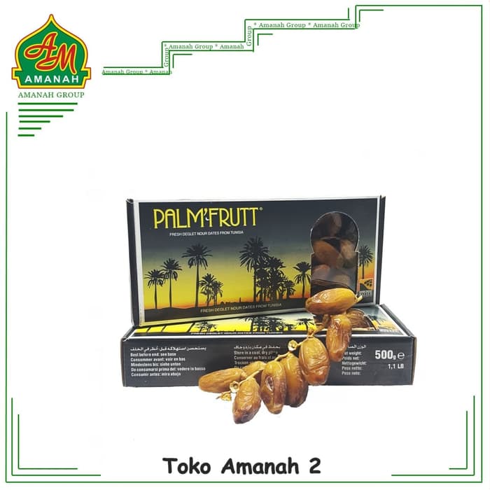 

Kurma Palm Fruit 500gr / Palm Frutt / Kurma Tunisia