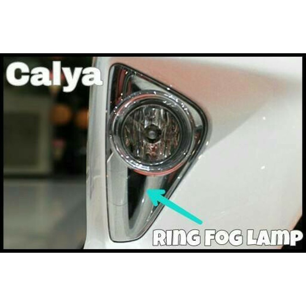 Ring Fog Lamp Calya Cover Fog Lamp Garnish Chrome 2pcs Kanan &amp; Kiri