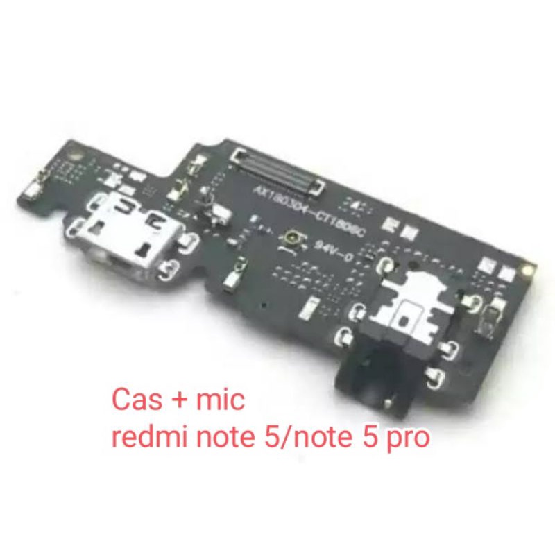 konektor cas redmi note 5/note 5 pro