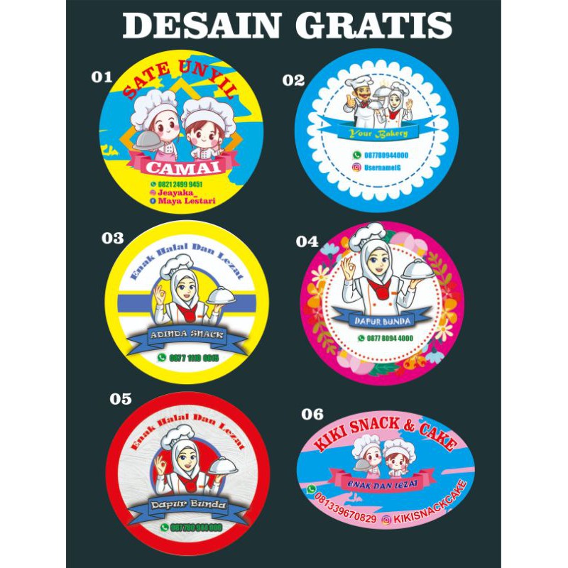 

Sticker Label Untuk Produk