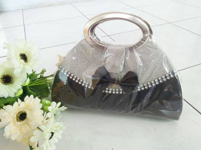 Tas Pesta Oval 301  Tas Wanita Clutch Pesta