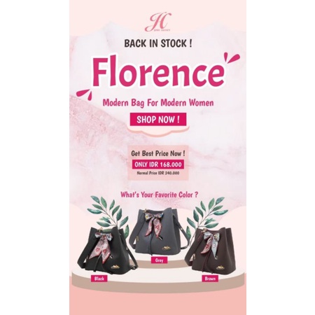 Florence Bag by Jims Honey