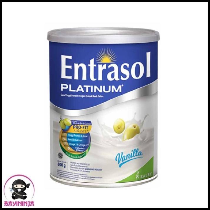 

Entrasol Platinum Vanilla Tin 800 G
