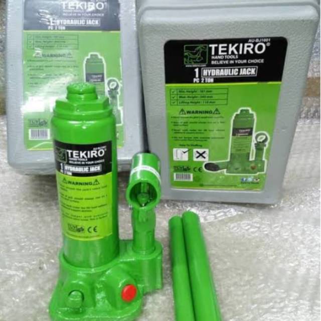 TEKIRO DONGKRAK BOTOL 2 TON /TAHANAN MOBIL MODEL BOTOL 2TON