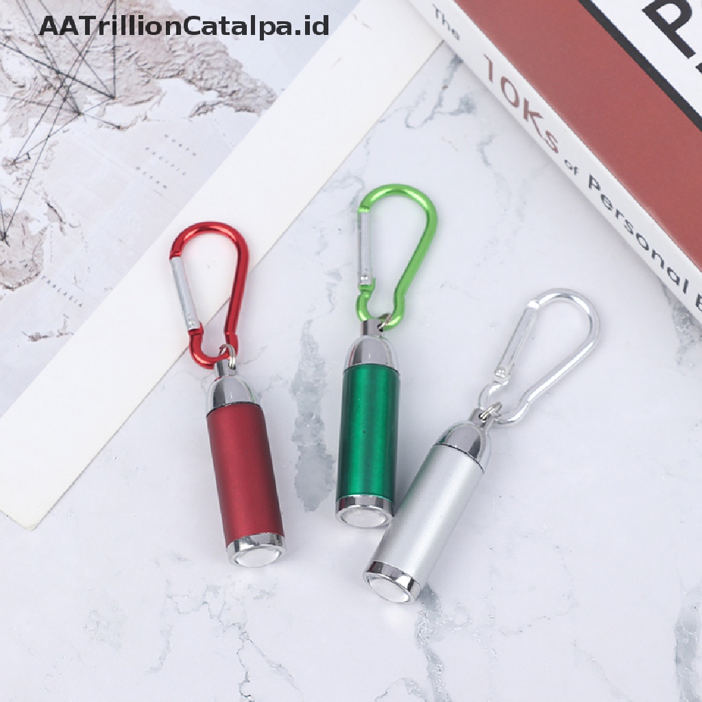 Aatrillioncatalpa Senter LED Mini Portable Ultra Terang Untuk camping caving