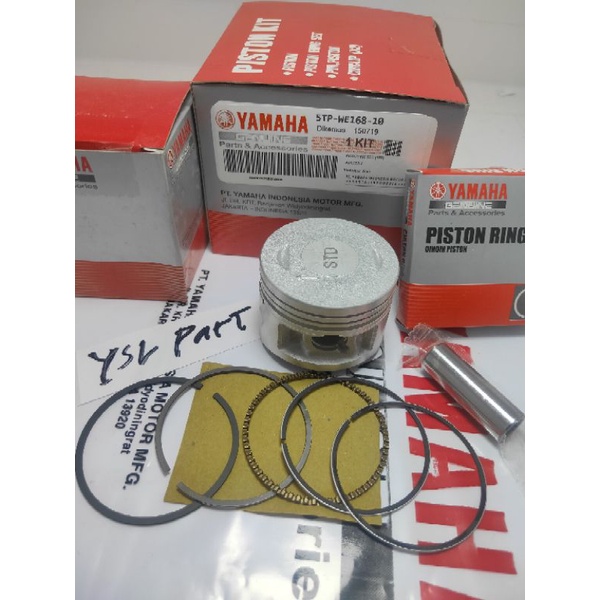 PISTON KIT PISTON STANDAR ORIGINAL YAMAHA JUPITER Z NEW OLD JUPITER Z BURHAN (5TP)