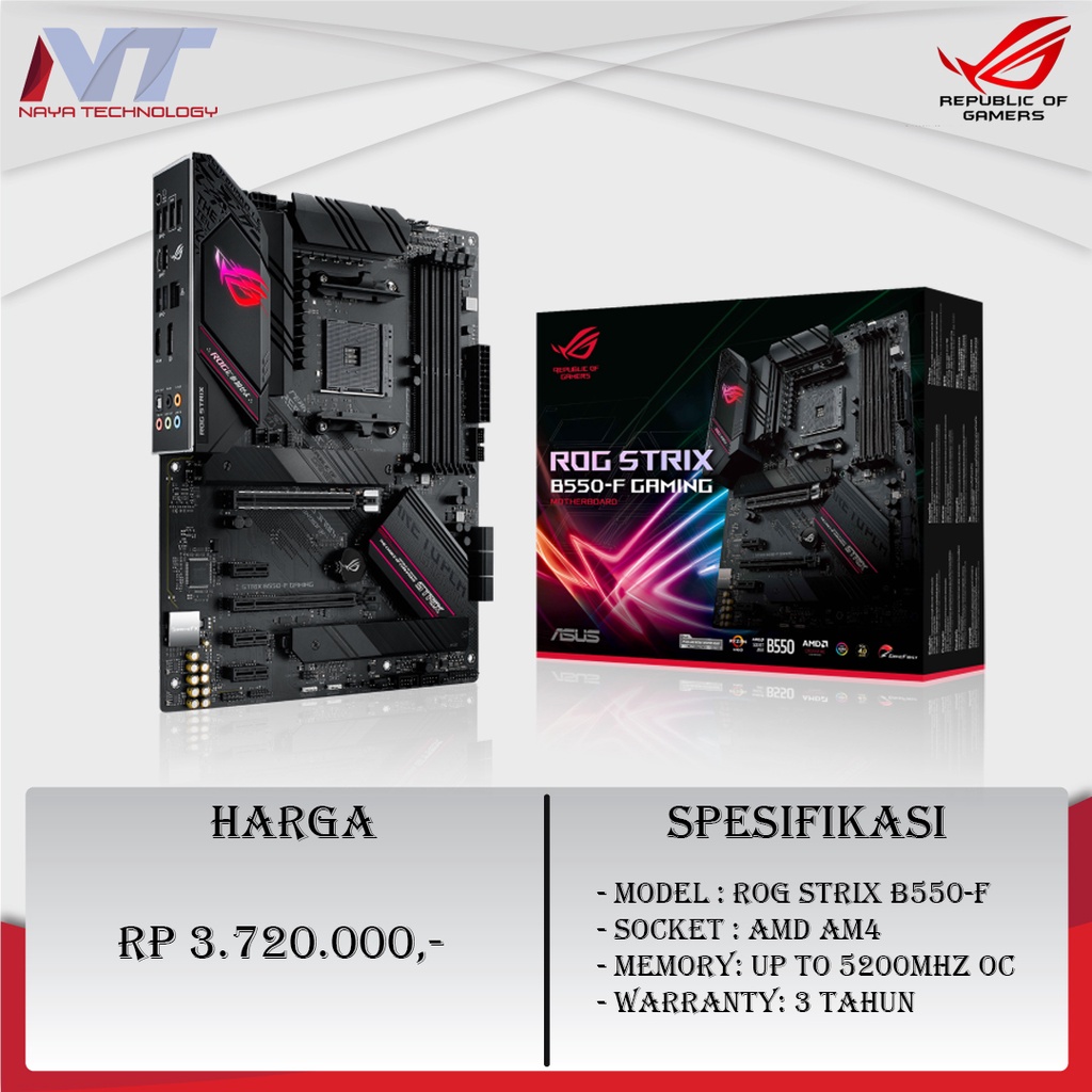 ASUS ROG Strix B550-F Gaming AM4