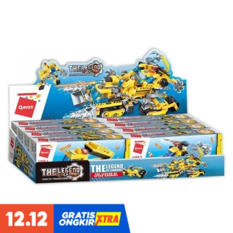 SUPER PROMO CIUSTOYS - LEGO QMAN / QMAN THE LEGEND OF CHARIOT KOLEKSI ANAK TERMURAH