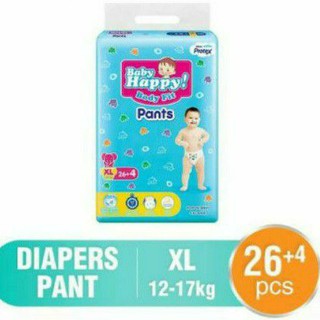 Baby Happy Pants XL 26+4 / XXL 24+4 | Shopee Indonesia