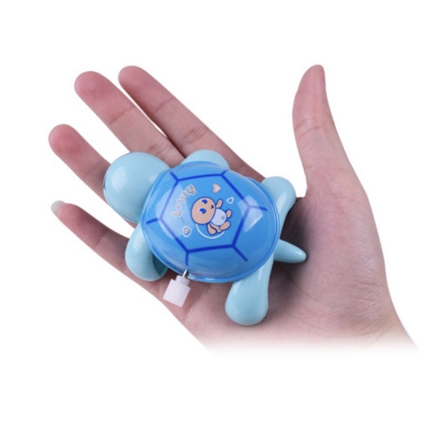 Mainan bayi anak lucu Toys Mini Clockwork Tortoise Baby Cute Animal Turtle Toys