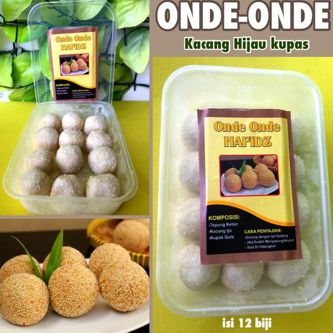 

Onde Onde Kacang Hijau isi 12