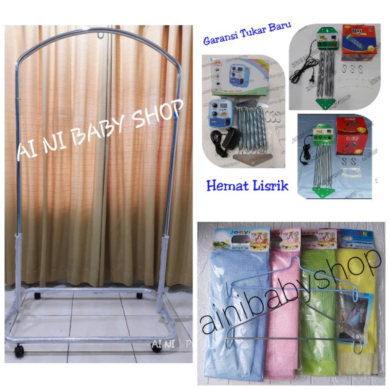 Paket Ayunan Otomatis Portable Chrome Mesin Listrik GT Baby/WJ Baby