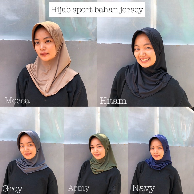 Hijab Sport (tanpa label)
