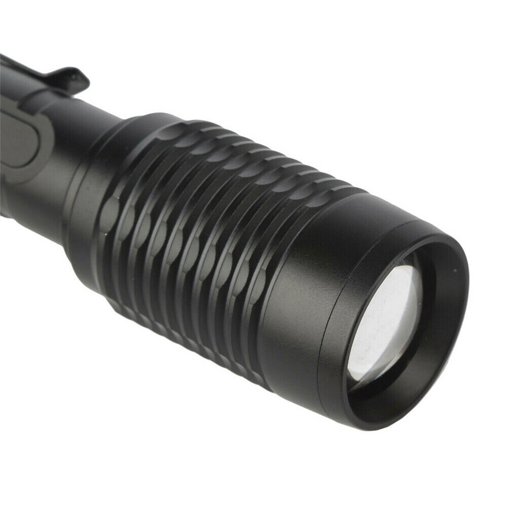 ✫〖ready to ship/COD〗✫  Senter Tactical Polisi 200000 Lumens T6 LED 5 Mode 18650 untuk Camping