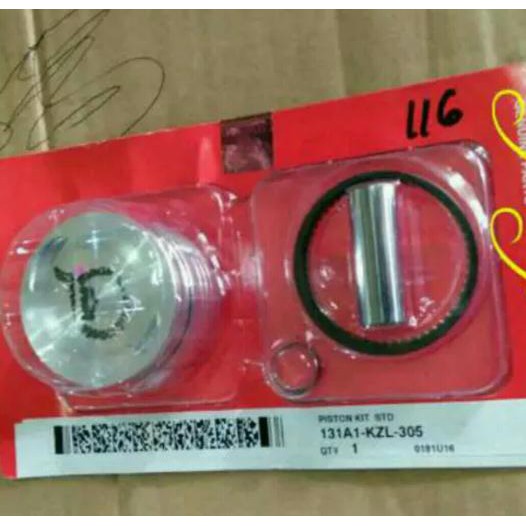 Piston Kit Honda Beat Fi 2013 - Spacy Asli Ahm Termurah