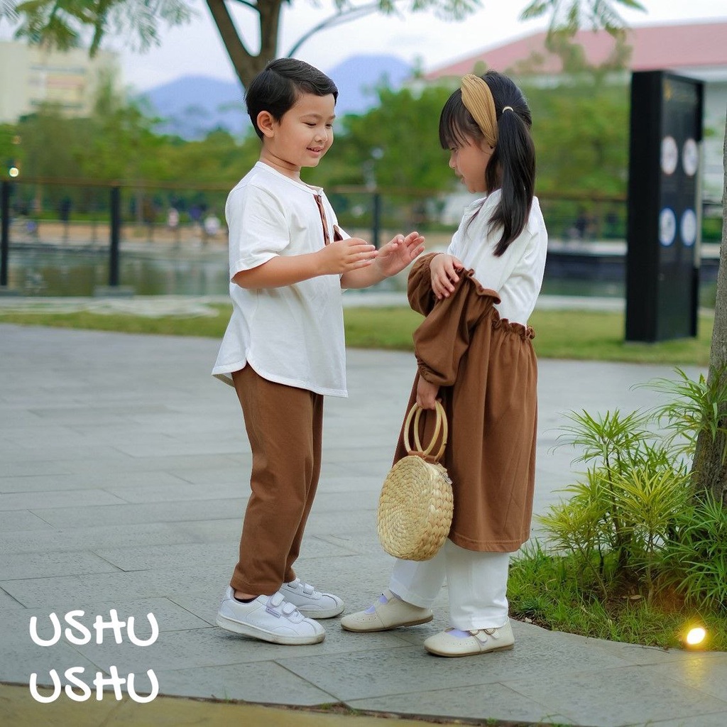 Ushu Ushu Baju Muslim Anak Perempuan Ngaji Series