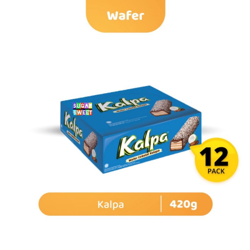 

Kalpa Wafer Coklat Kelapa @28 gram isi 12 Pcs