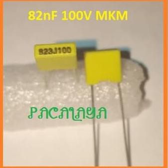 82Nf 0.082Uf 100V 823J100 Mkm High Quality Mojav22 Segera Dapatkan
