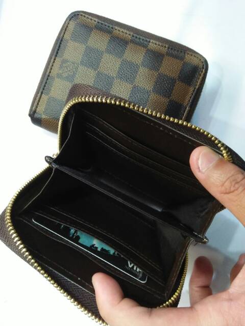 Dompet koin kartu kecil resleting