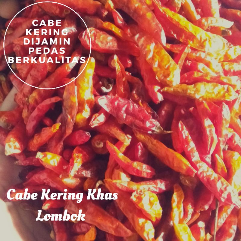 

Cabe Kering Pedas Asli Lombok