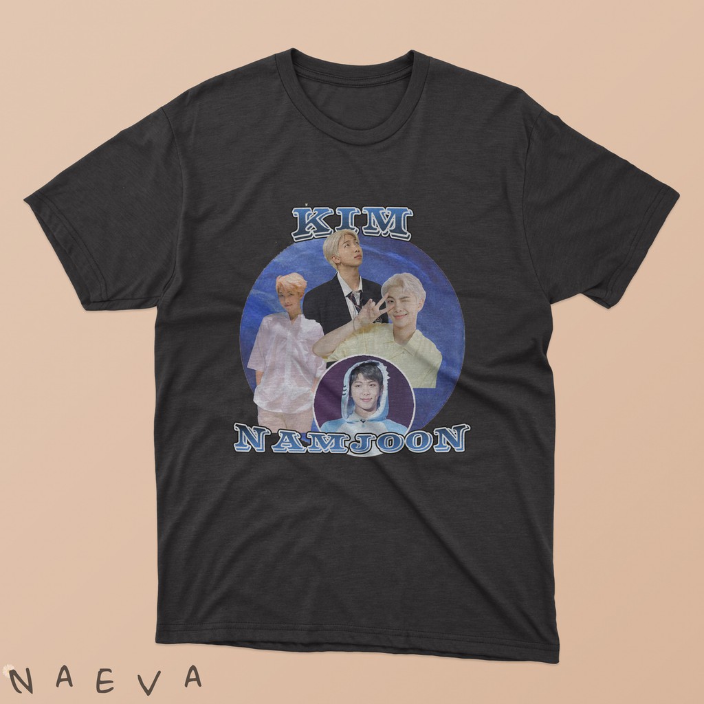 KIM NAMJOON | KPOP T-SHIRT | KAOS RM BTS | KAOS BTS