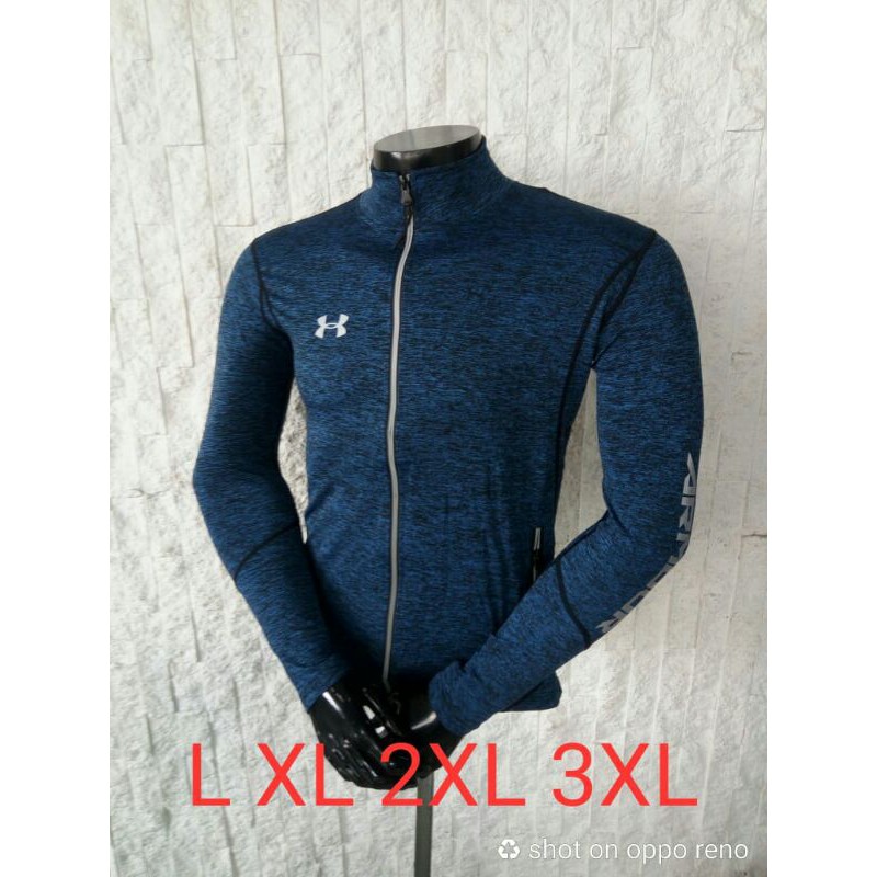 Jaket Running Sport UA Grade Original Import Quality