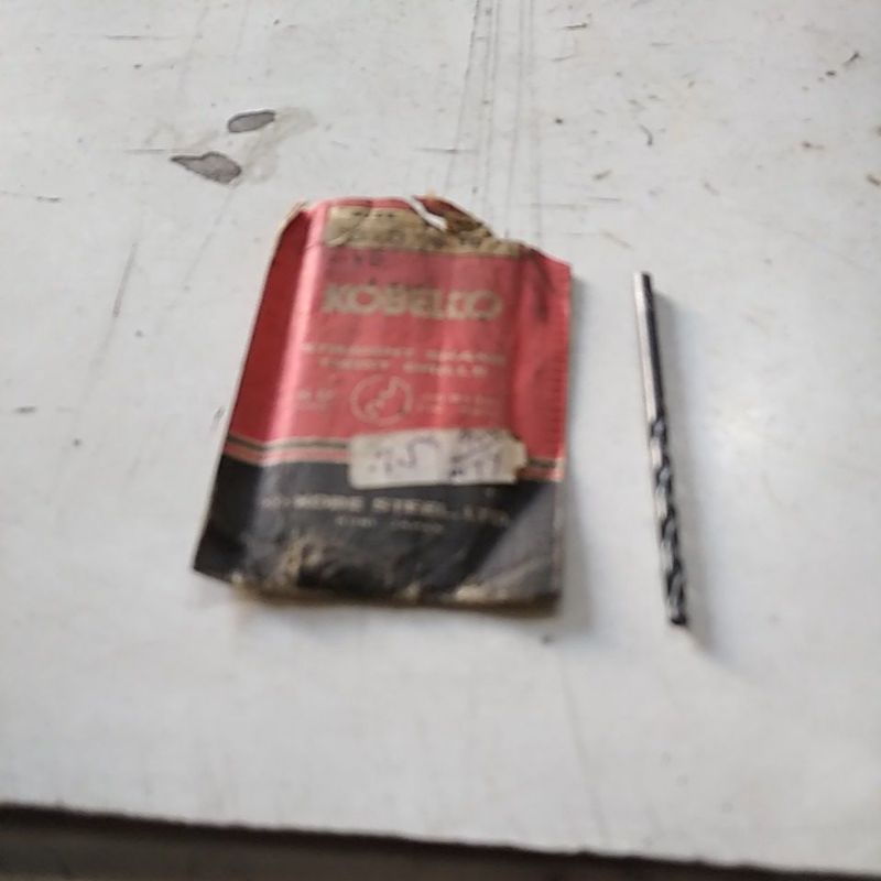 mata bor besi 3,5 mm Kobelco panjang total 75 mm