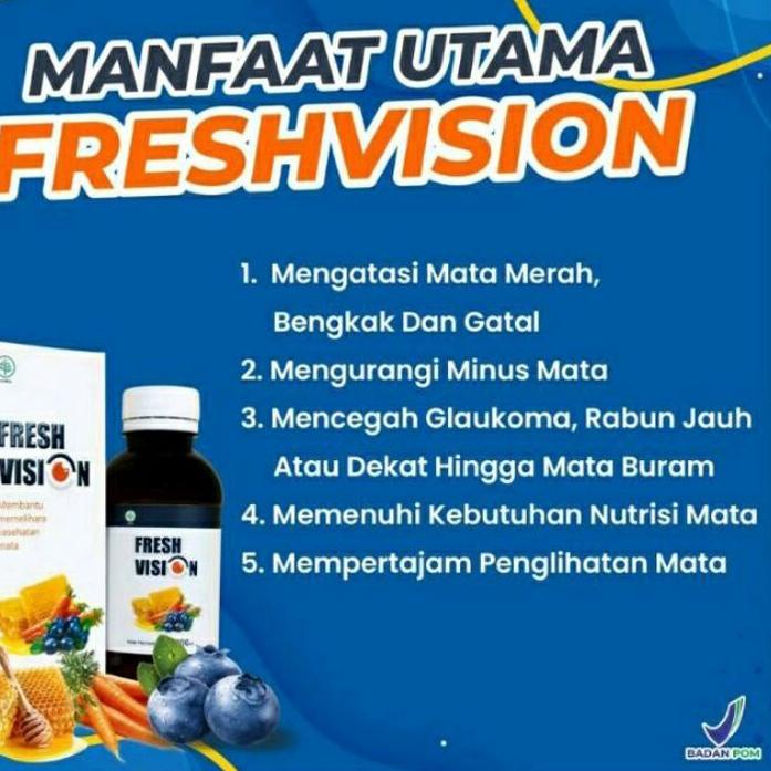 ゲMADU FRESH VISION MENGOBATI SEGALA PENYAKIT MATA