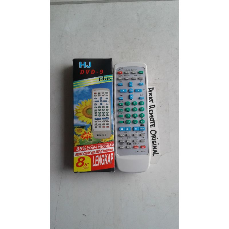 REMOTE REMOT MULTI DVD 8X SEMUA MERK