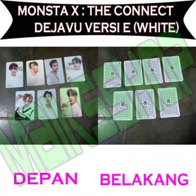 Monsta X The Connect Deja Vu Photocard