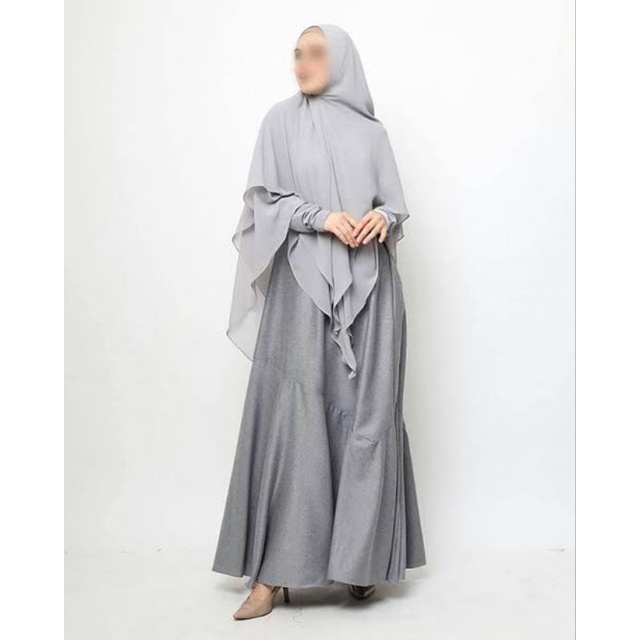 gamis set syari qnanz bukan atelier angelina , jawhara, ulya