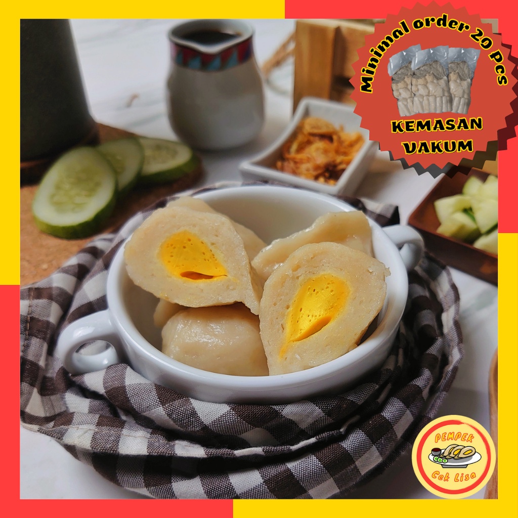 

PEMPEK PALEMBANG TELUR KECIL + CUKO