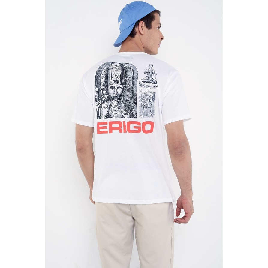  Erigo T Shirt  DIVICO WHITE Shopee Indonesia