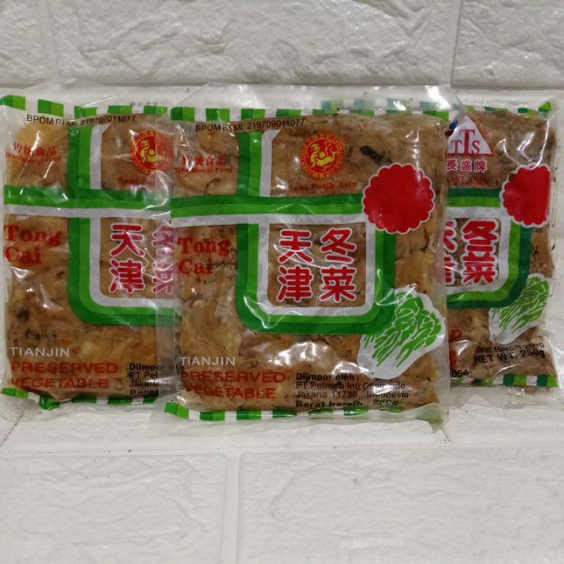 

Tung cai /sawi putih asin 250g