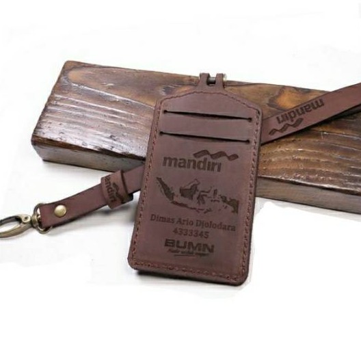 

Terlaris ✨ - NAME TAG ID CARD/GANTUNGAN ID CARD/LANYARD ID CARD/ID CARD HOLDER KULIT ASLI COSTEM LOGO3.1.23