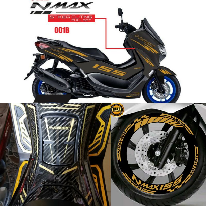 TANKPAD NMAX NEW 2022 STIKER CUTING NMAX 155 STIKER VELG NMAX 2021