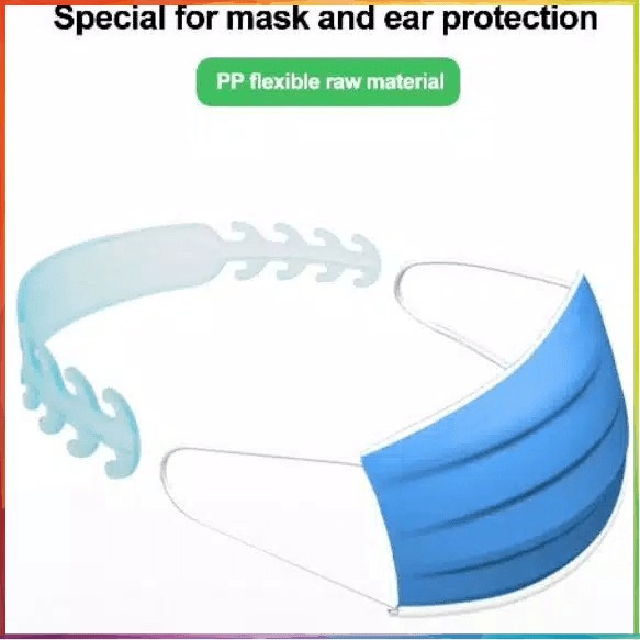 Pengait Masker - Kaitan Tali Masker - Ear Loop Mask Connector - Hook Mask - Cantolan masker Ear Loop