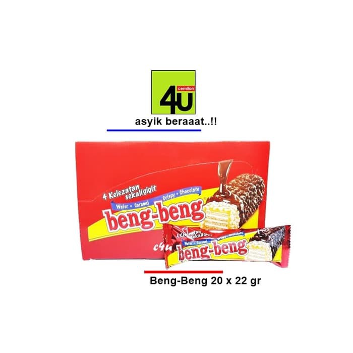 

BENG BENG - CHOCOLATE CRISP WAFER - 20X22G