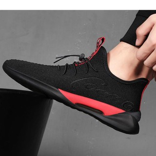 Sepatu Pria  Sneakers  Sport Korea Supremo Cocao Import 