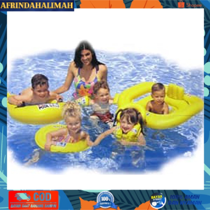 

{TERBARU} Perlengkapan Ban Renang Anak Intex 58690 School Deluxe Switrainer