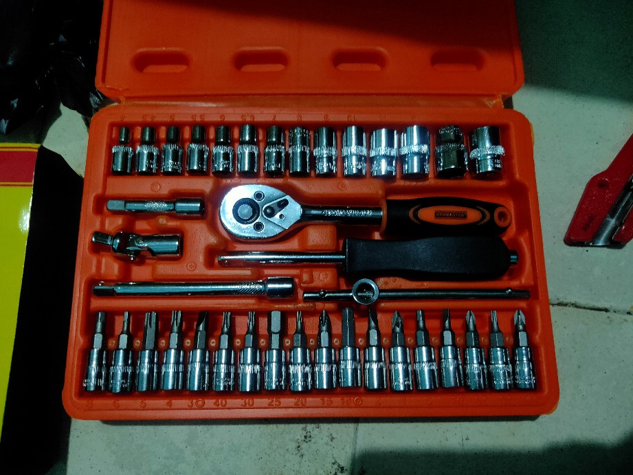 Kunci Sok Set Kenmaster 38 Pcs Wrench / Kunci Shock