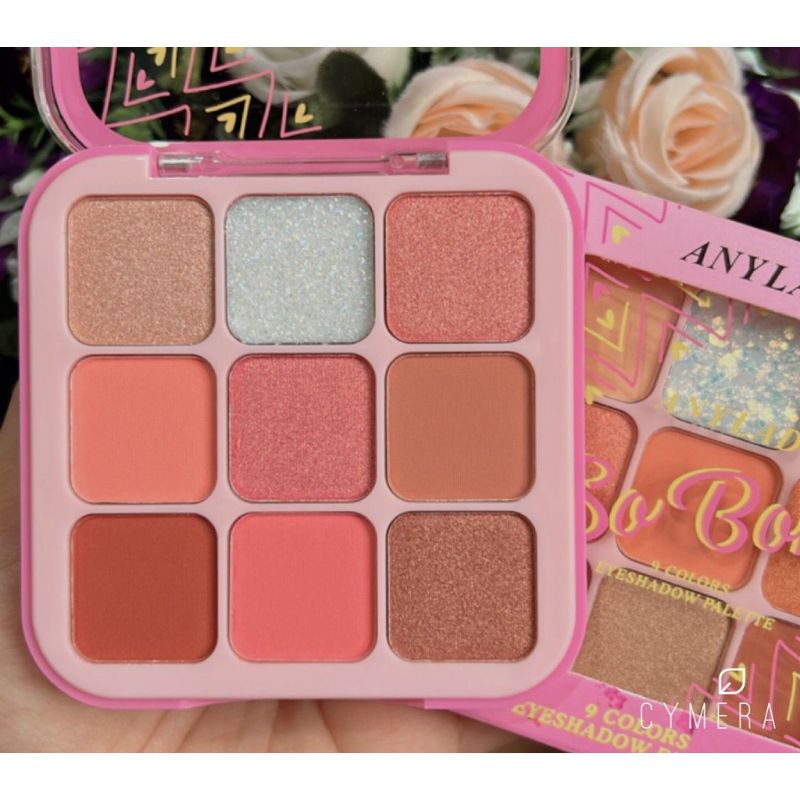 PROMO ECER!! EYESHADOW PALETTE ANYLADY SO BOHO 9 WARNA 941