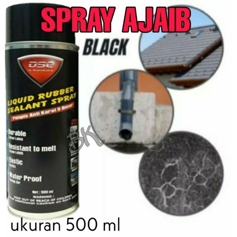 Semprot anti bocor atap rumah /rubber sealant waterproof/penambal bocor