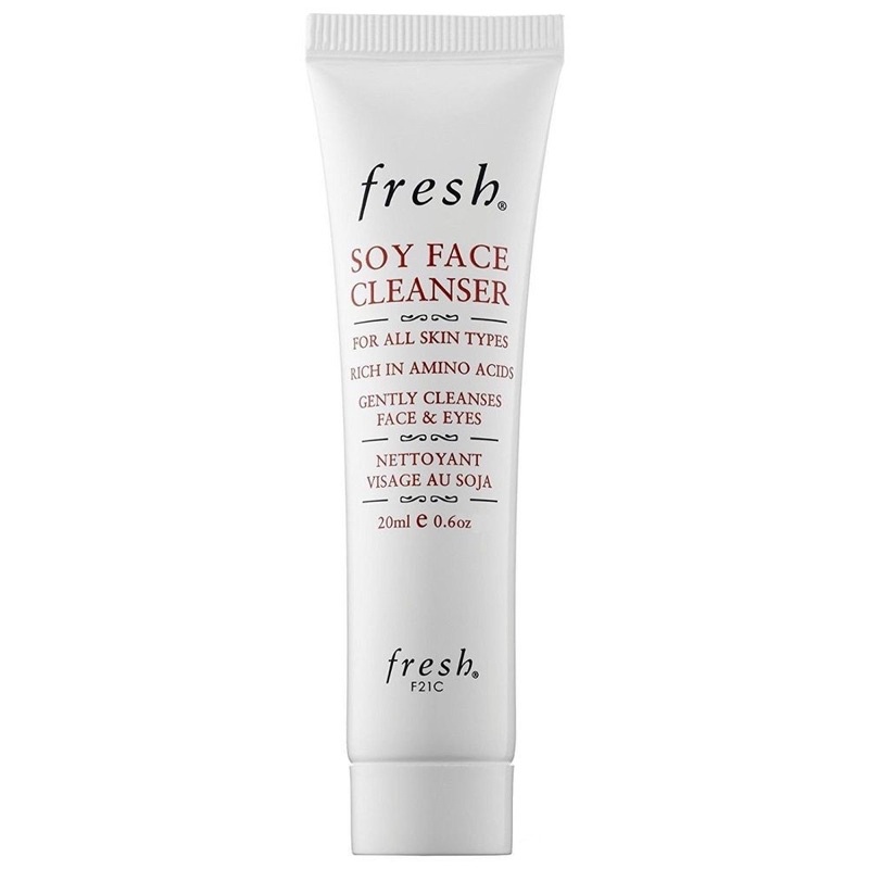 Fresh Soy face Cleanser 20ml / 15ml / 4ml