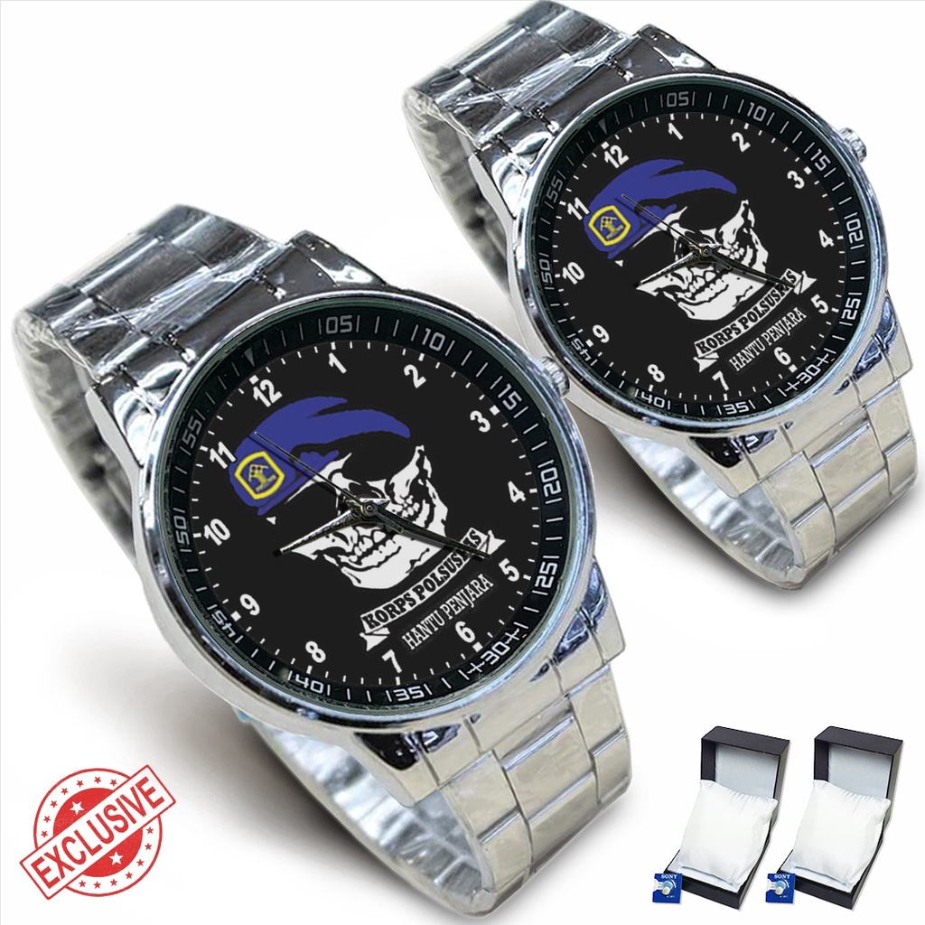 Jam Tangan Rantai Couple POLSUSPAS - 02 (Mantul)