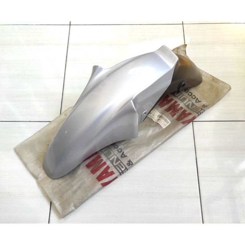 spakbor spatbor slebor depan yamaha scorpio steko tangki kotak silver lavender kode EV LVS original