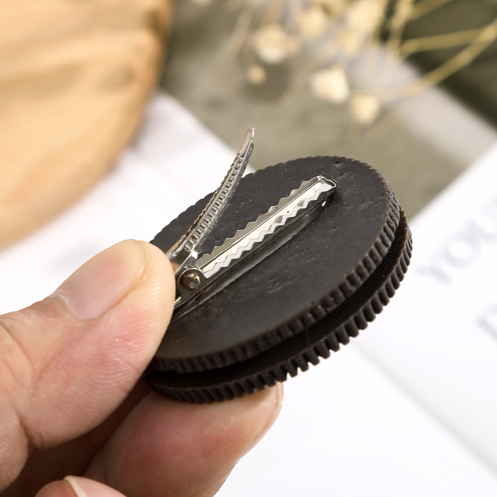 Jepit Rambut Bentuk Cookies Untuk Anak Perempuan