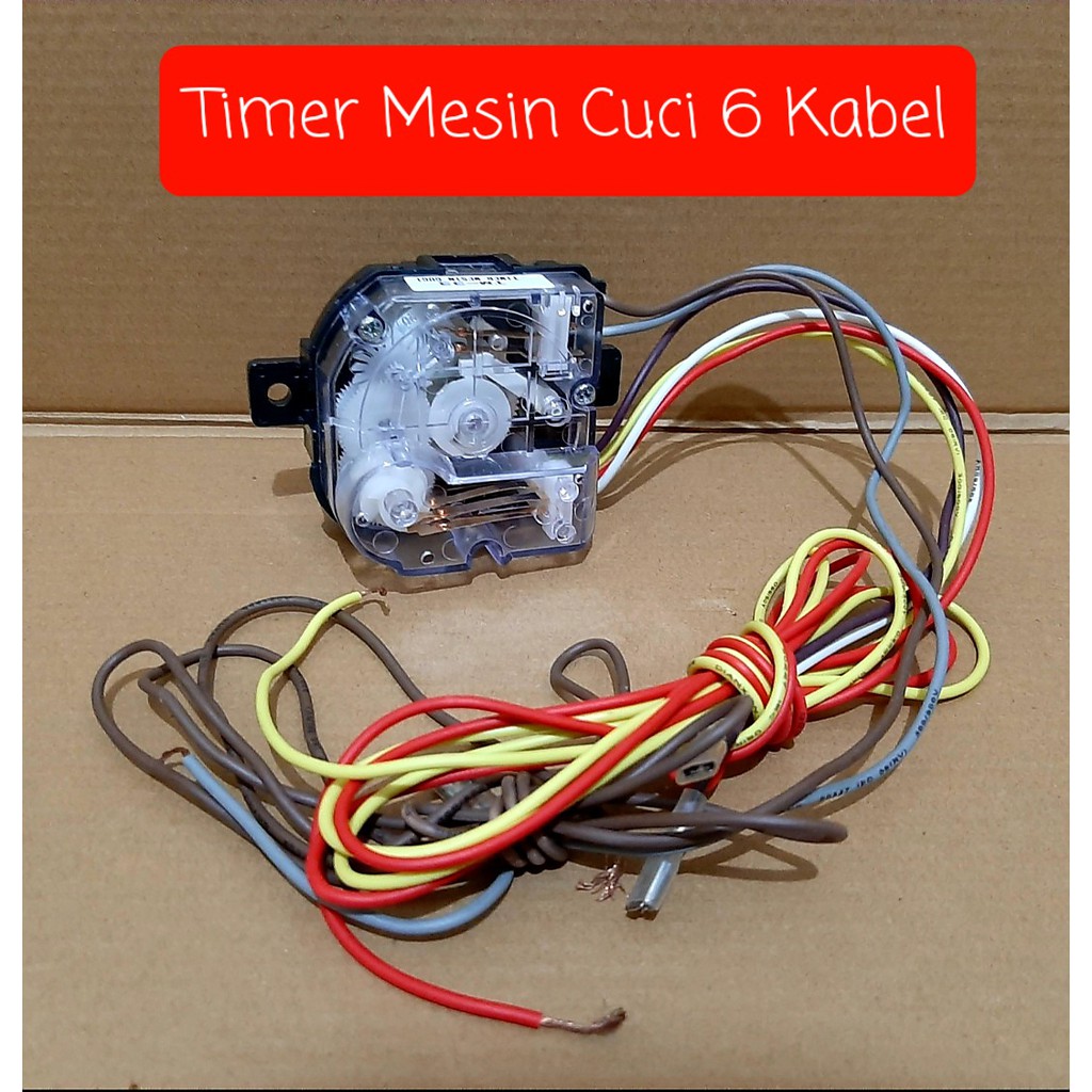 Timer Mesin cuci 6 kabel