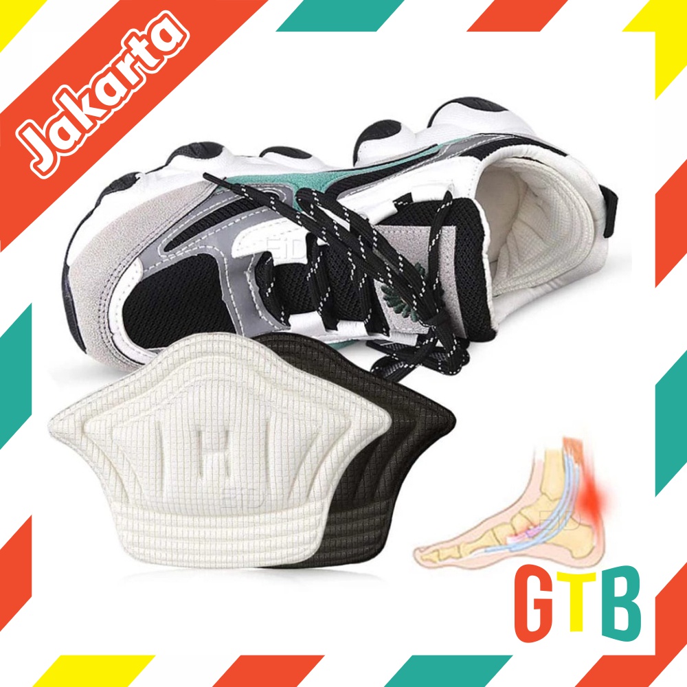 ❤️GTB❤️ GANJALAN SEPATU SNEAKERS KEBESARAN INSOLE ANTI TUMIT LECET INSOLE SNEAKERS R643